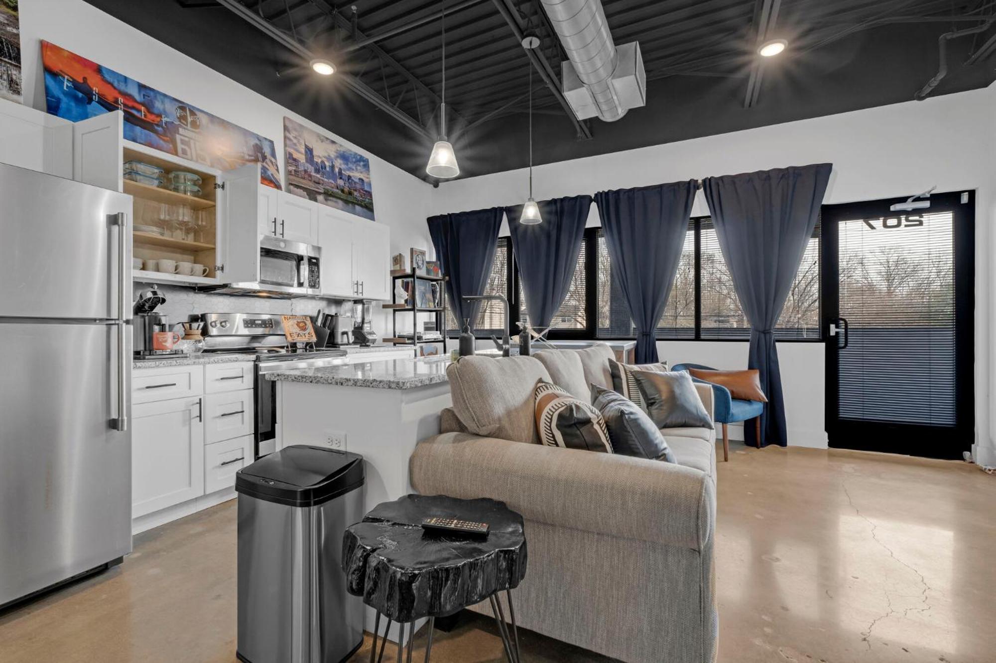 New Studio Sleeps 4 - 7 Mins To Dwtn Нашвил Екстериор снимка